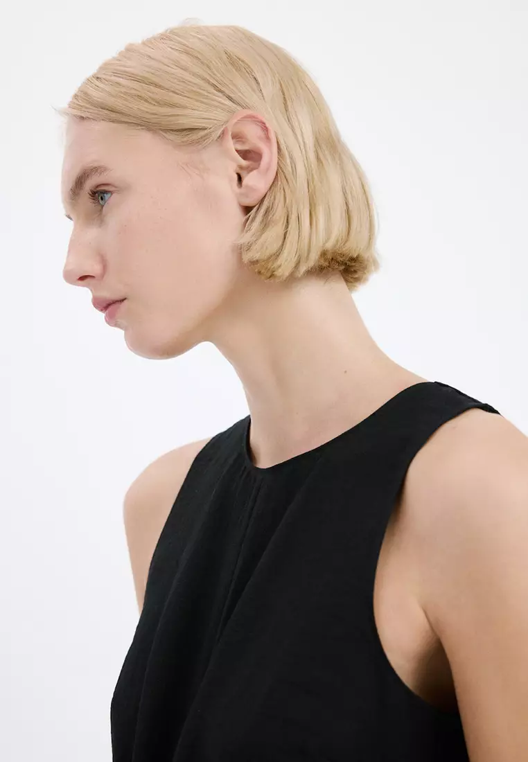 Cut-Out Jumpsuit With Knot