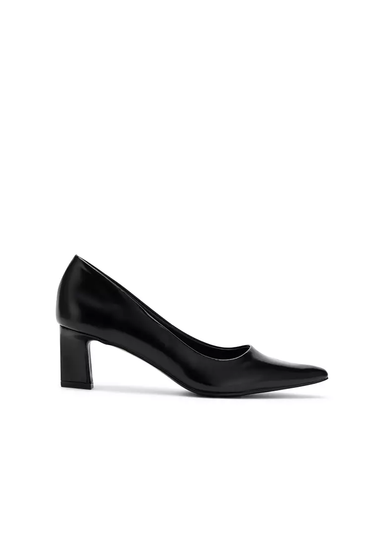 Discount on Nose  shoes - SKU: SCULPTURE HEEL PUMP
