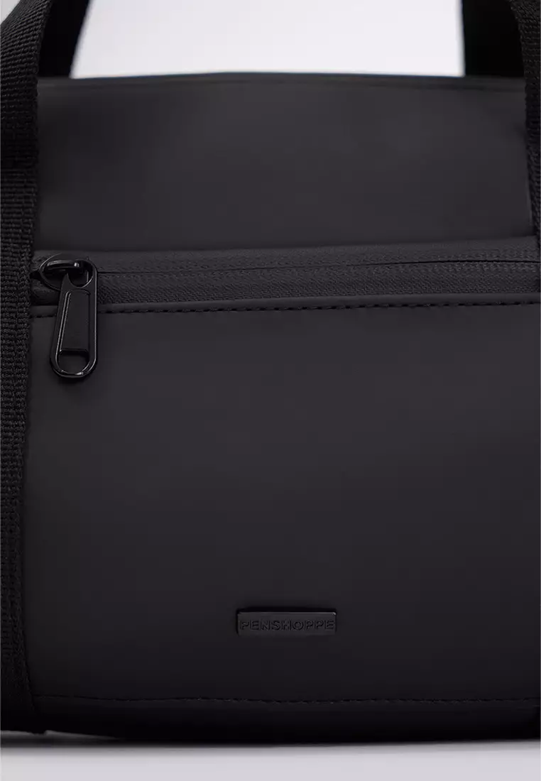 PU Coated Mini Duffle Sling Bag