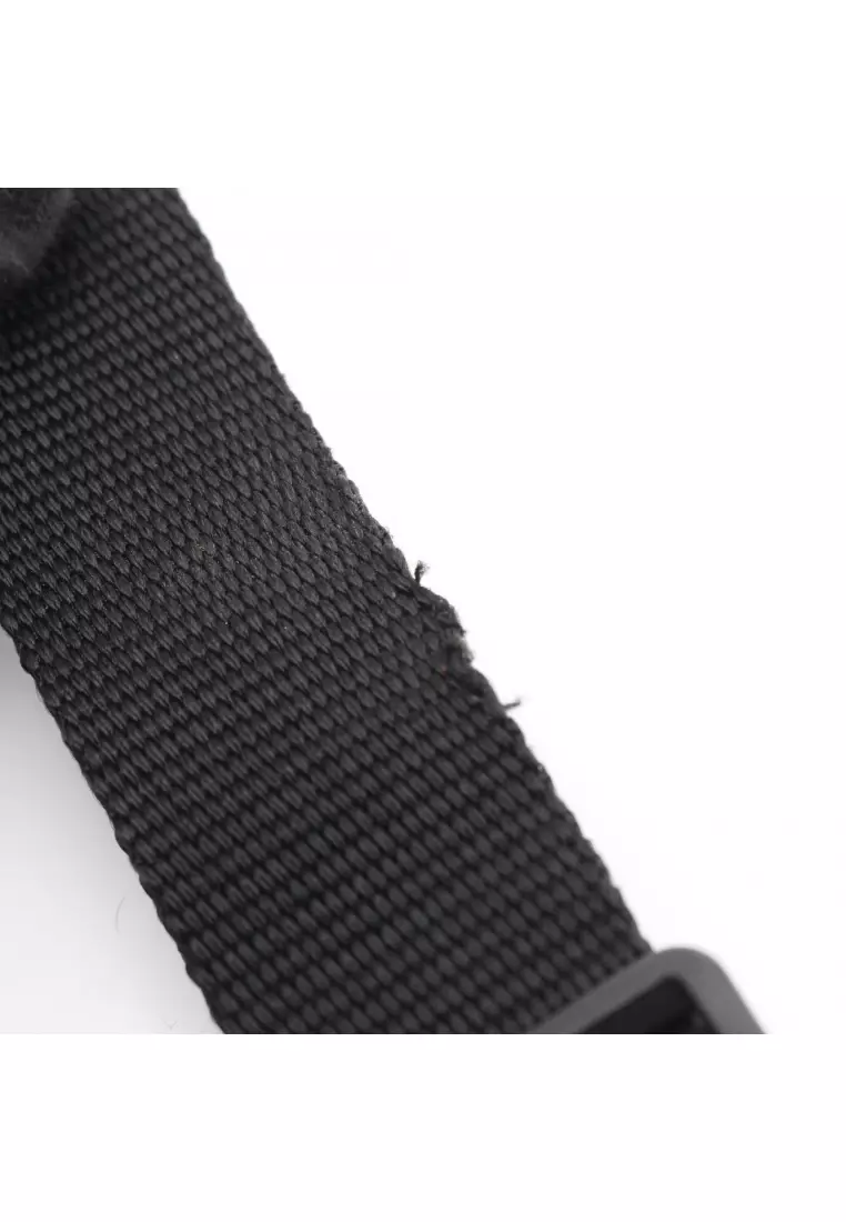 Pre-Loved BALENCIAGA BALENCIAGA × adidas Shoulder bag canvas black blue