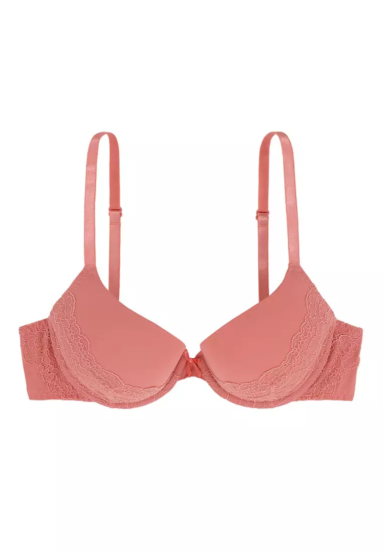 Lexi Lace Wired Push Up Demi Bra