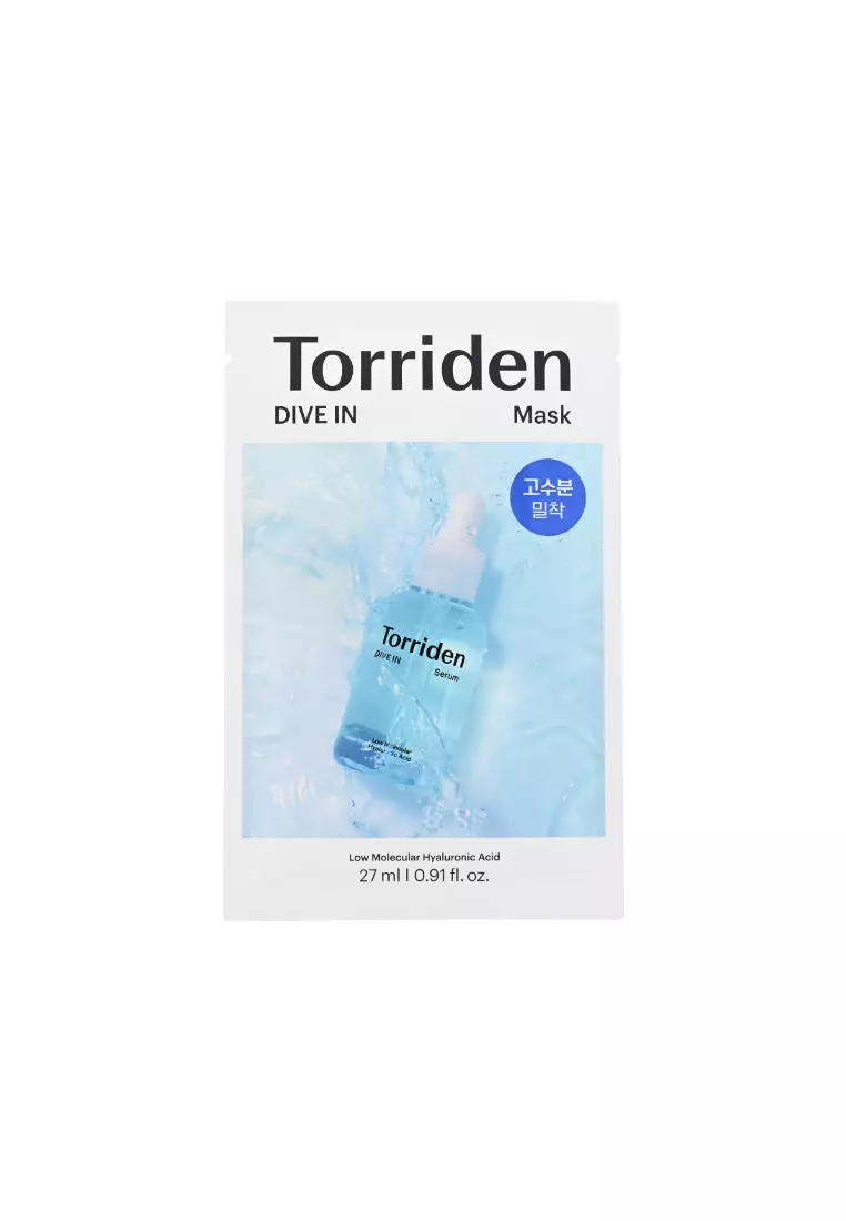 TORRIDEN Dive In Low Molecular Hyaluronic Acid Mask (20pcs)