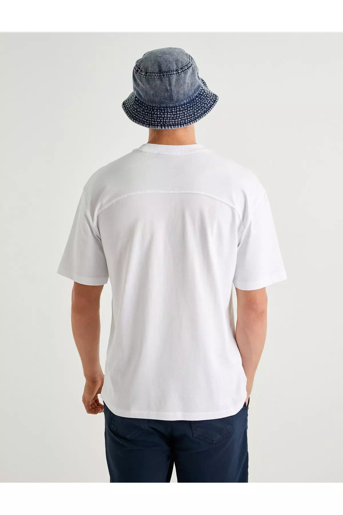 Oversize T-Shirt Printed Short Sleeve Crew Neck