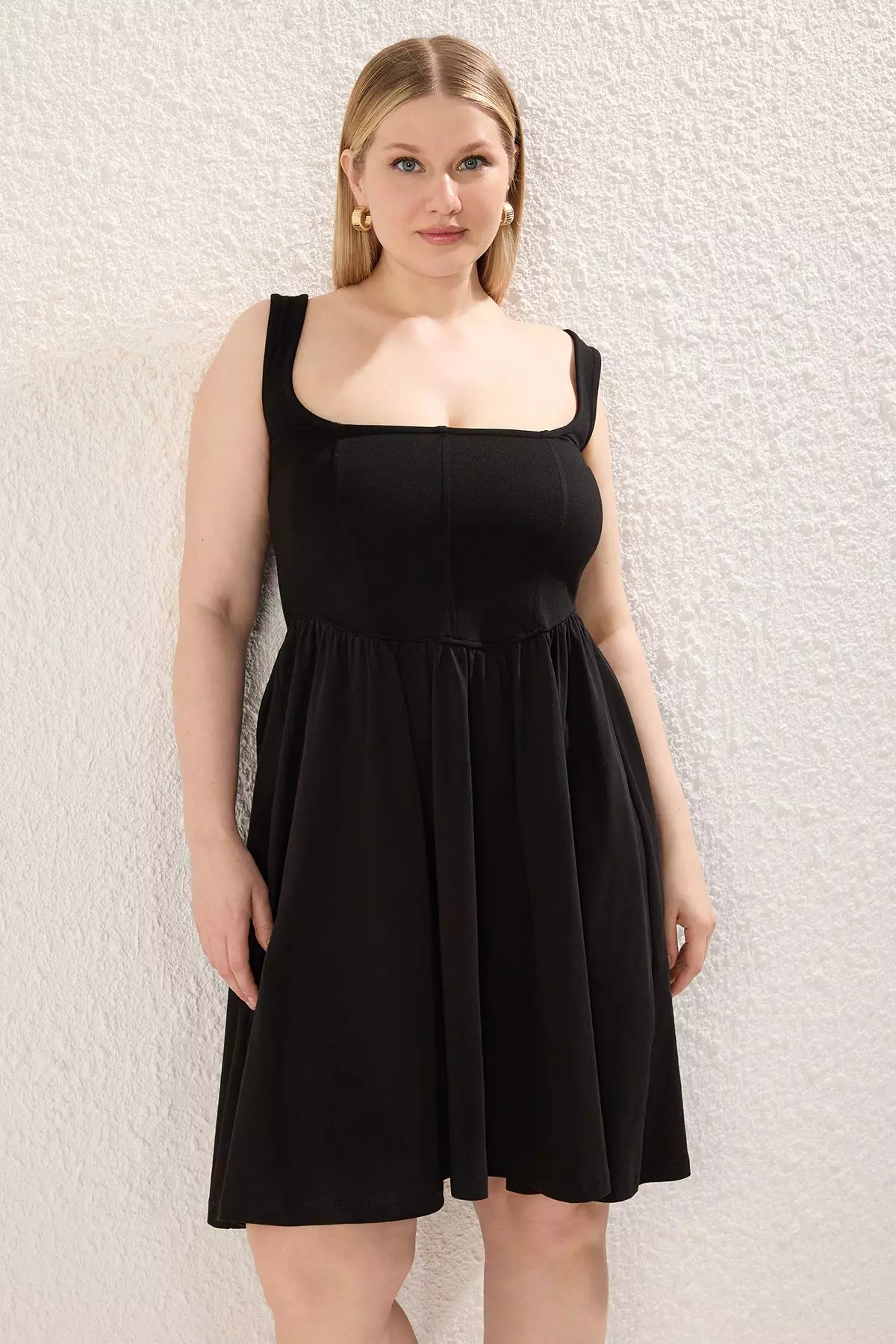 Plus Size Cotton Dress