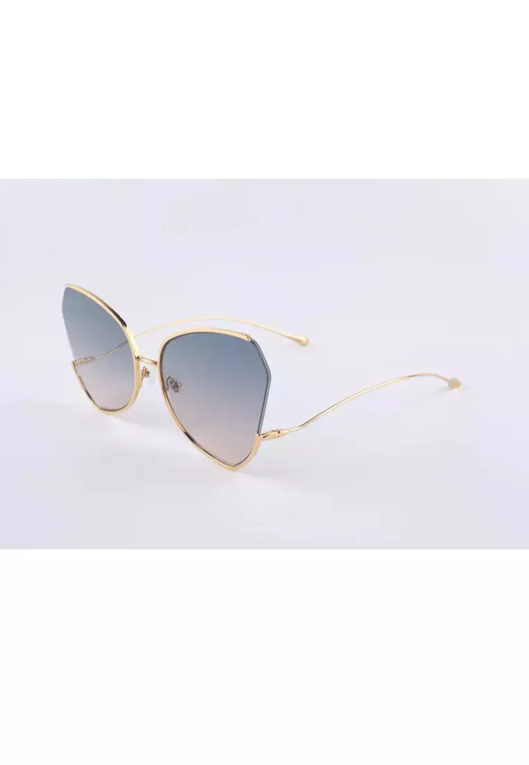 Watercolour (TF4-Topaz) Luxury Designer Sunglasses from London for Women