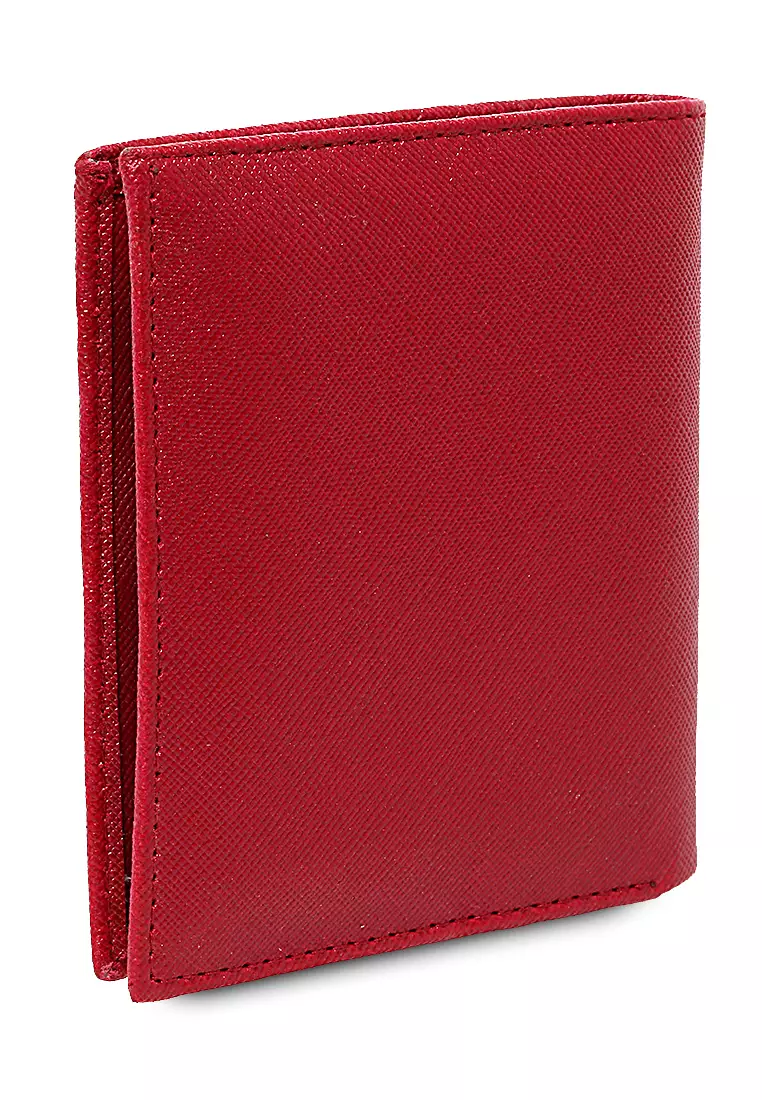 Jace Wallet Women Design Simple Dompet Kartu Wanita - Merah