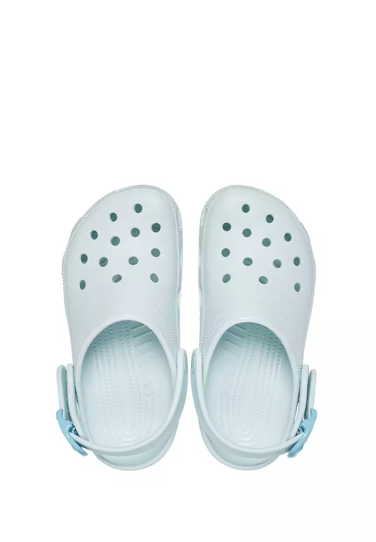 Crocs Unisex Classic Enamel Buckle Clog - Vapor Ice