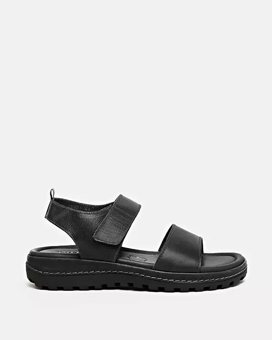 Buccheri Rouvin Sandal Man Black