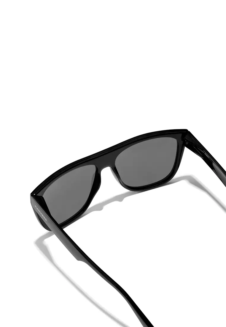 HAWKERS Black RUNWAY Sunglasses for Men and Women. Official Product Designed in Spain
