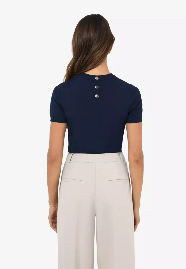 Catherine Short Sleeve Knit