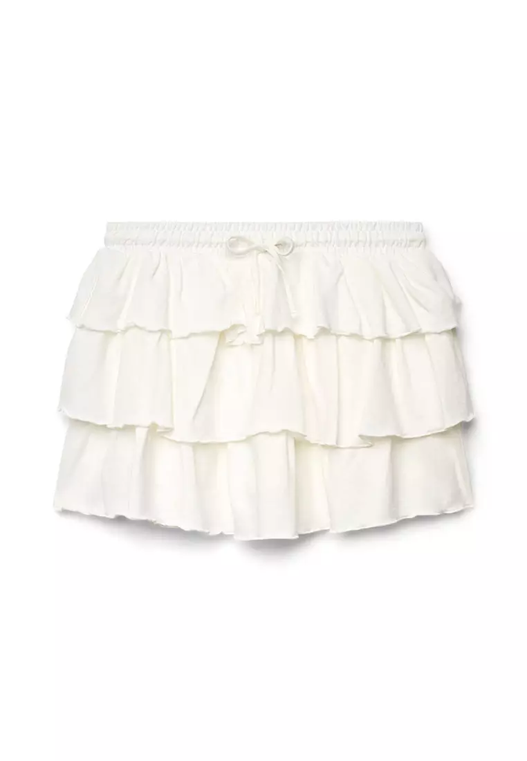 Women's Three-Tier Mini Skirt