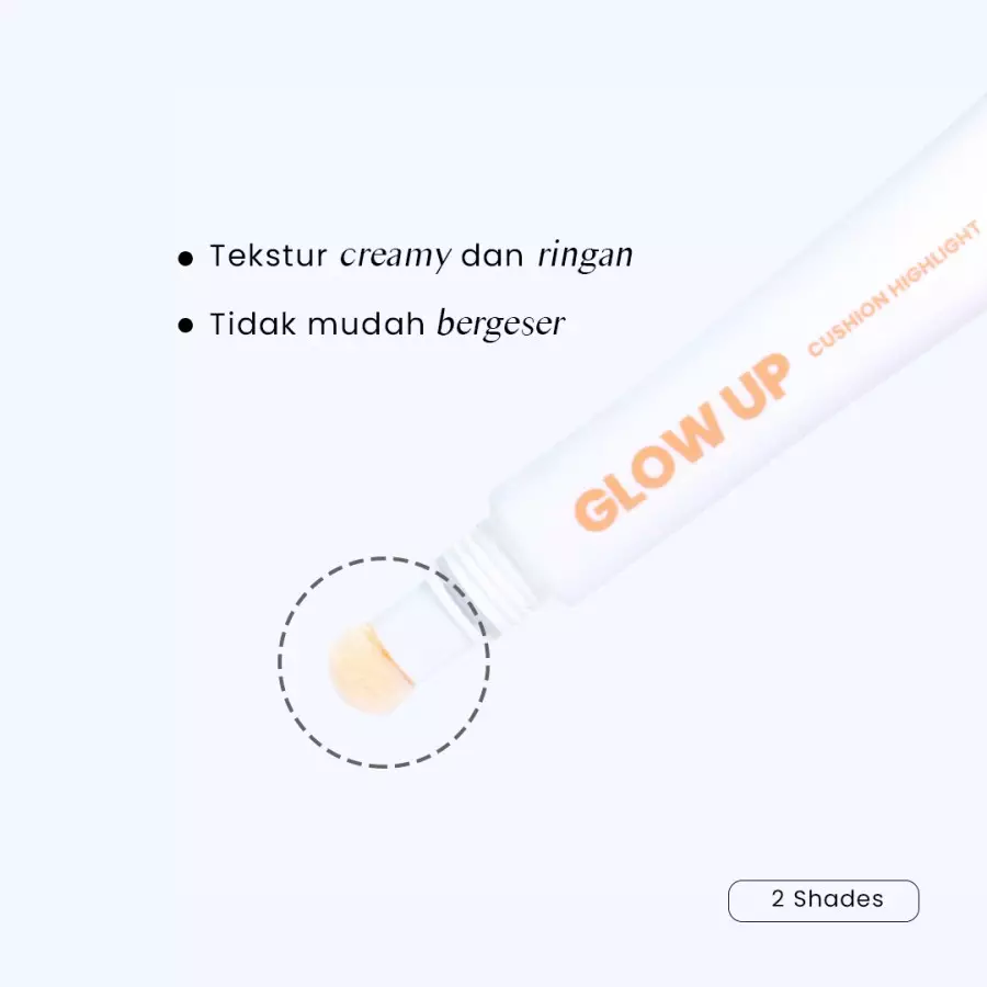 Moko Moko Glow Up Cushion Highlight - Copper Rose