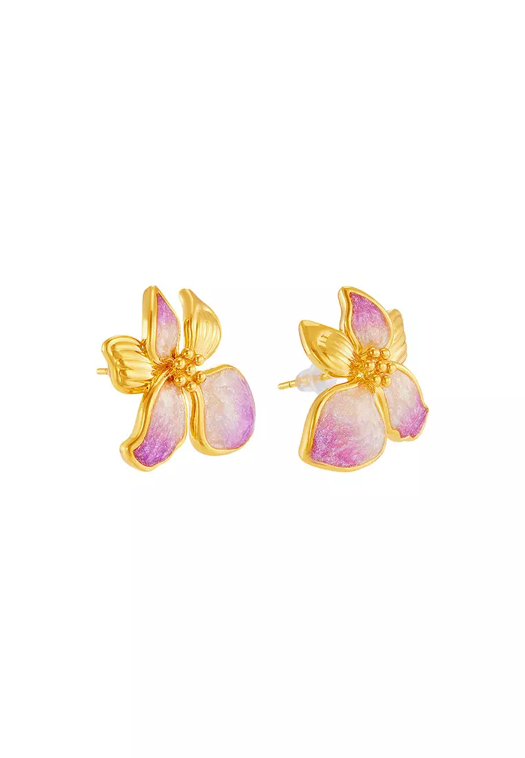 HABIB 999/24K Yellow Gold Earring 9200004Y(E)