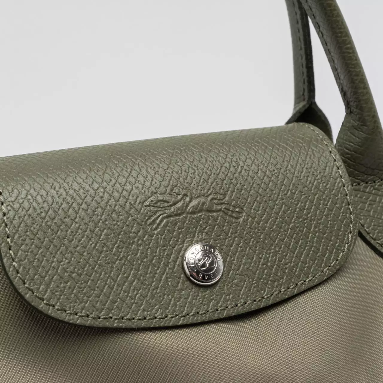 Le Pliage Green Small Top Handle Bag Arthicoke
