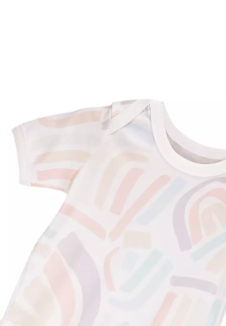 Mallows Memphis Kimono Onesie Bodysuit Infant Baby Clothes