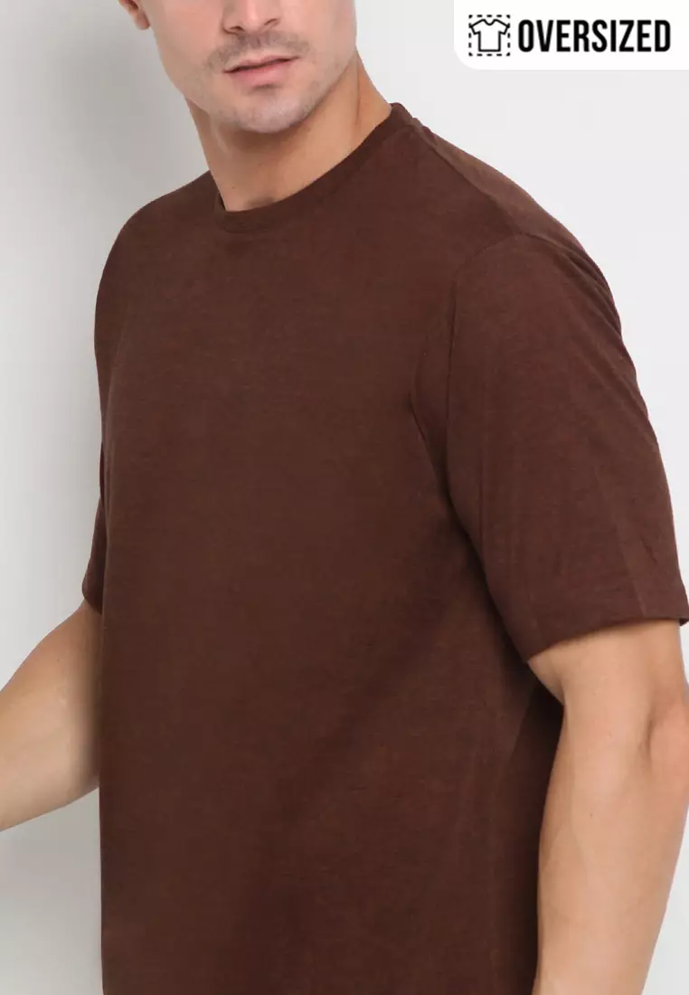 RBJ T-Shirt Cotton Polos Oversized Pria 207090001