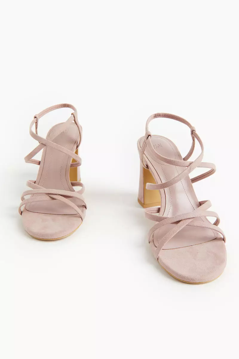 Buy H&M Strappy heeled sandals Online ZALORA Malaysia