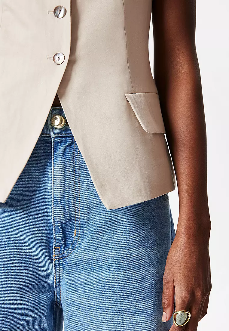 Tailored Vest Top