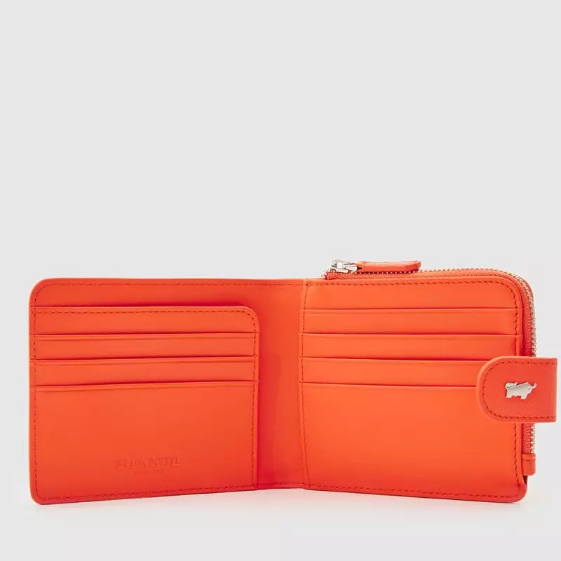 DOMPET PRIA FLO WALLET WITH EXTERNAL COIN COMPARTMENT