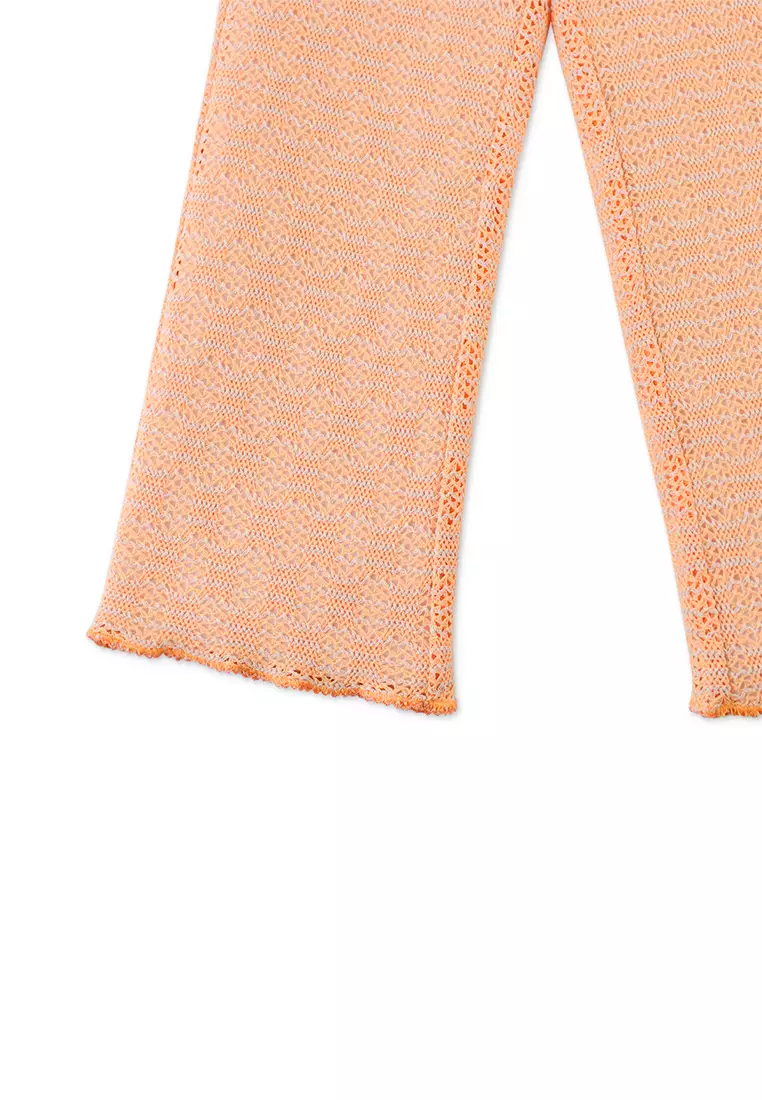 Girls Crochet Lace Pants