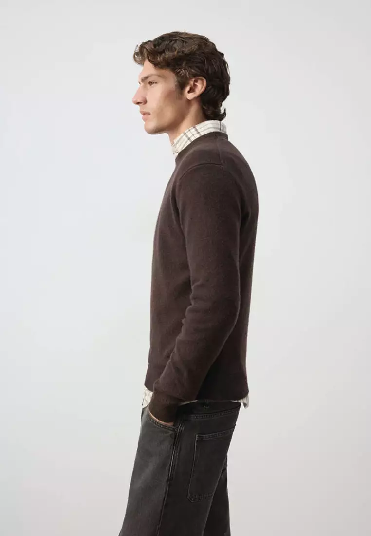 Buy MANGO Man Knitted Sweater 2026 Online | ZALORA