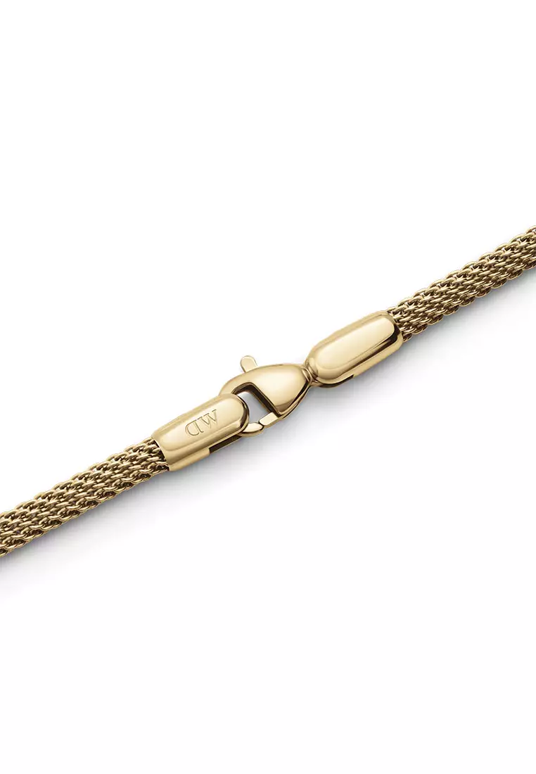 Mesh Bracelet Evergold 2.8mm Fashion Bracelet for women and men - Stainless Steel Mesh Bracelet - DW Official Jewelry - Authentic
