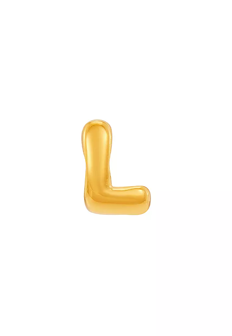 HABIB 916/22K Yellow Gold Alphabet Charm 6800025YL