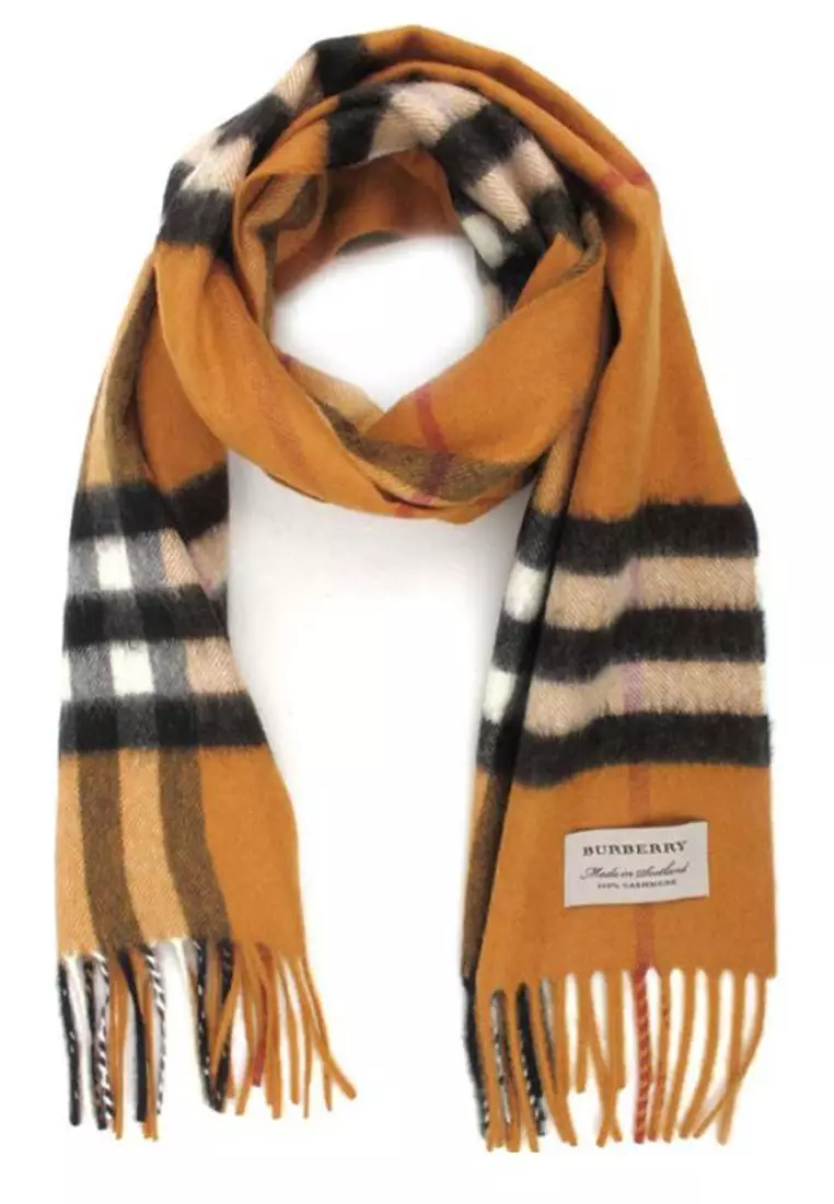 Burberry scarf store womens orange