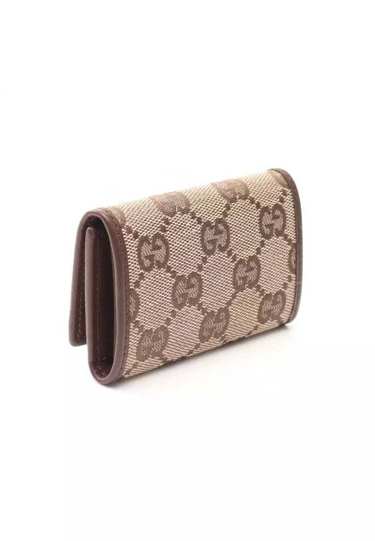 Gucci Beige Canvas Wallet (Pre-Owned)