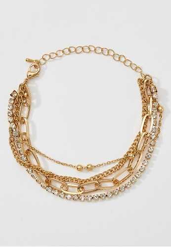 6IXTY8IGHT gold Bailey, Layered Bracelet AC03315 A9D05ACDFBF6C1GS_1