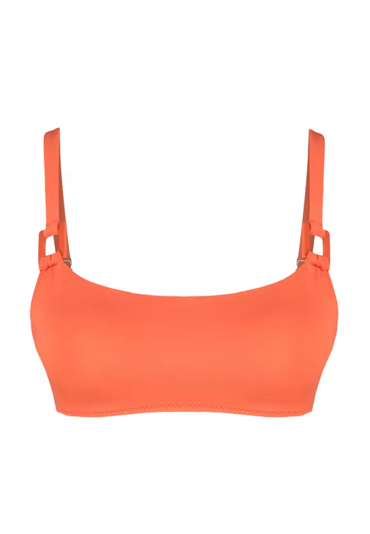 Bralette Covered Bikini Top with Accessories