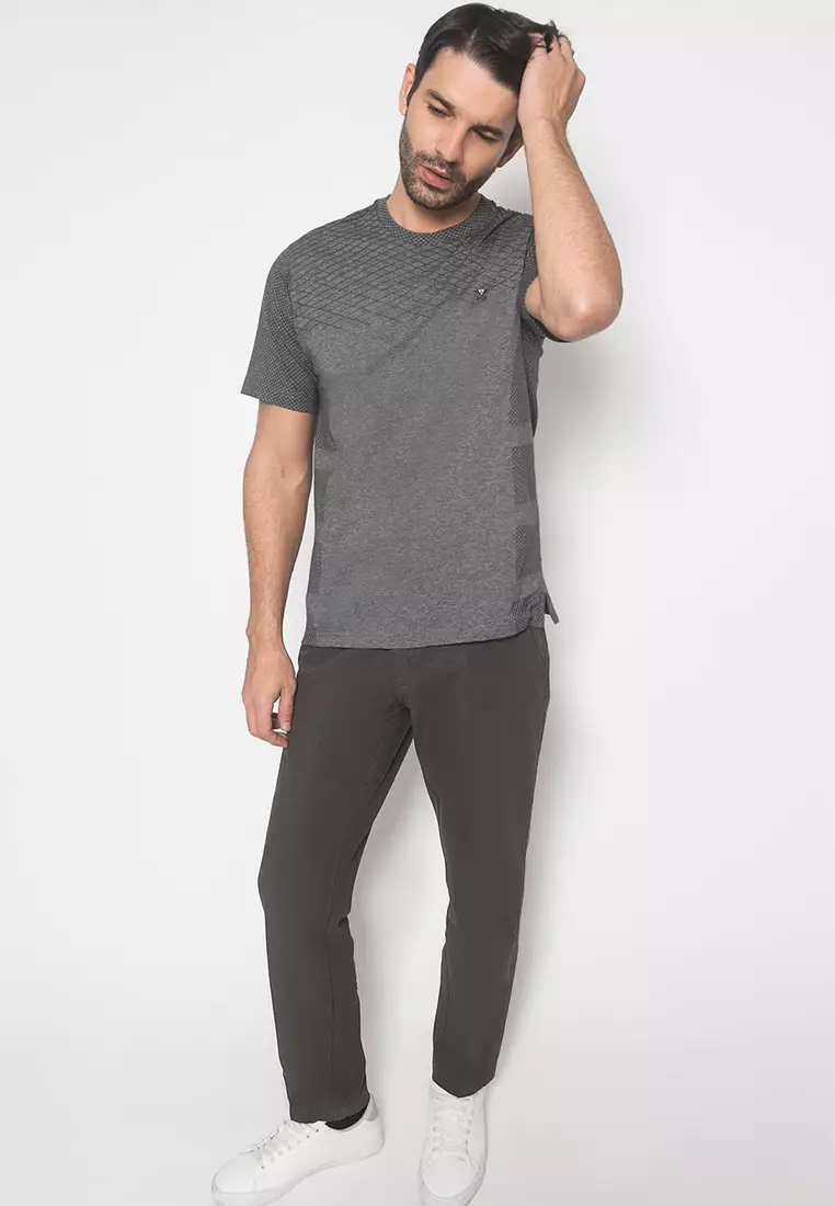 LGS - Celana Chinos - Multi Produk - Motif Polos - Long Pants - Casual Men - Katun Nyaman