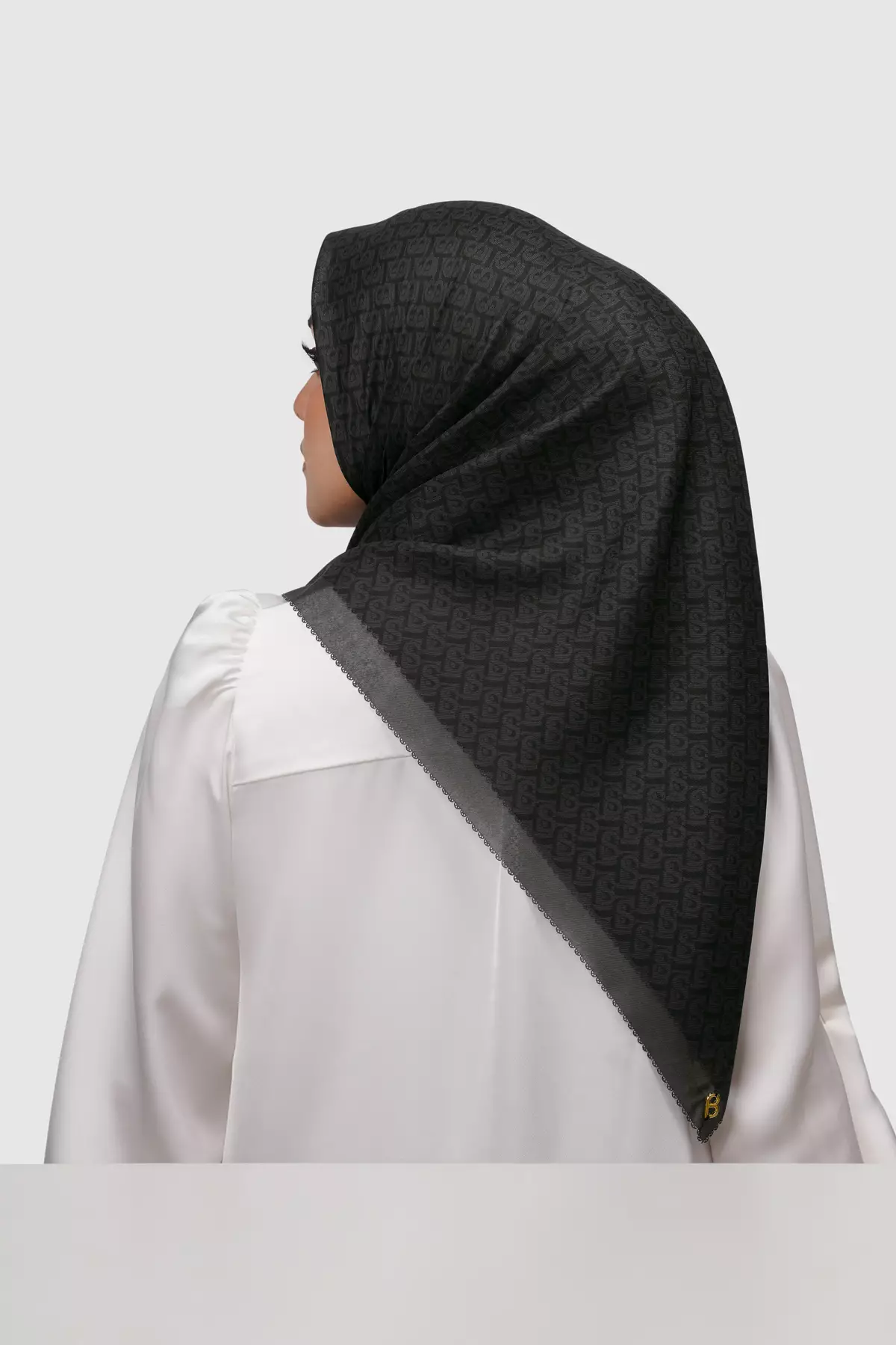 Bimu Twill Square - Charcoal