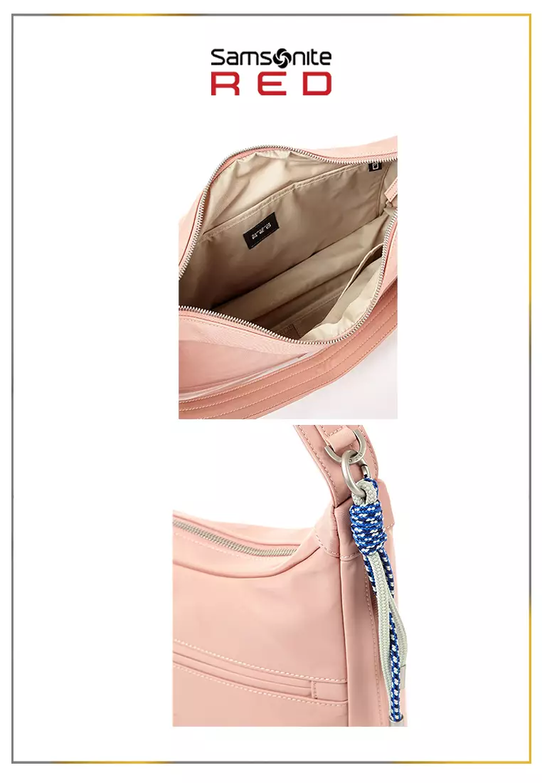 Samsonite Red Label Flotta Hobo Bag - Pink