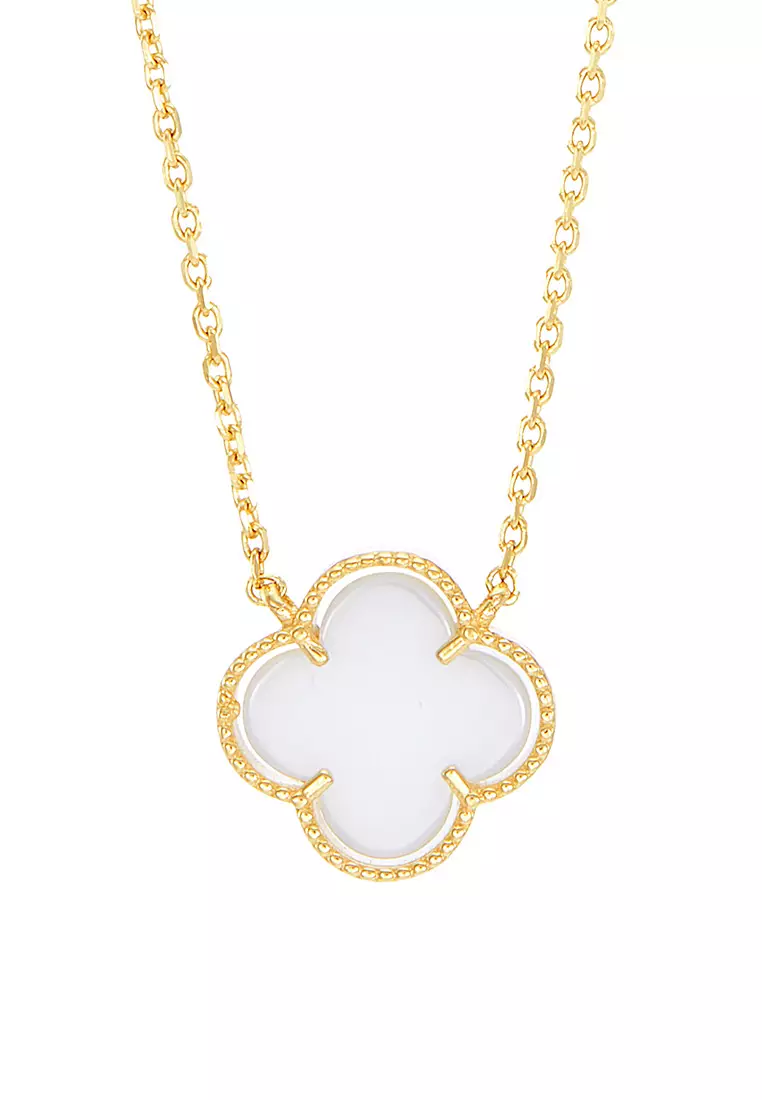 HABIB Mother of pearl Necklace in 585/14K Yellow Gold PALF 81-1