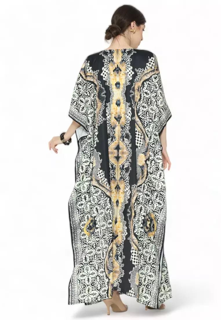 Kanzi Exclusive Short Sleeve Batik Kaftan
