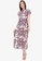 ZALORA WORK multi 100% Recycled Polyester Tiered Dress 328AAAA134C71FGS_1