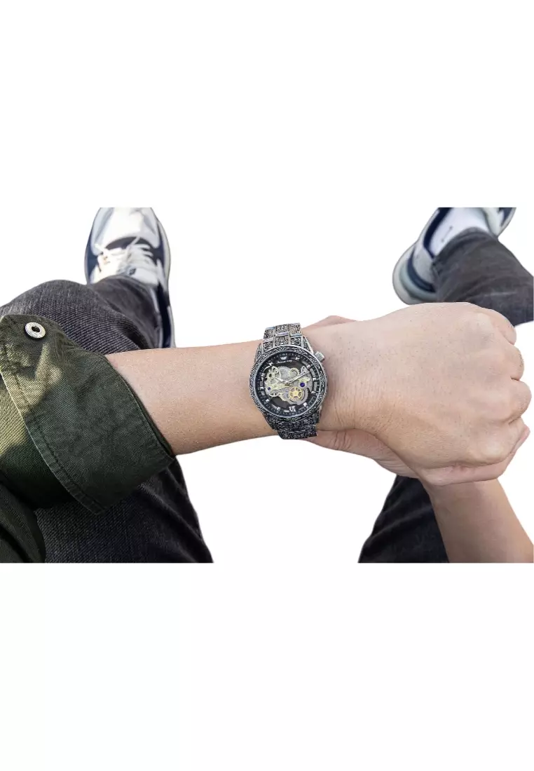 European and American Style Carved Domineering Watch