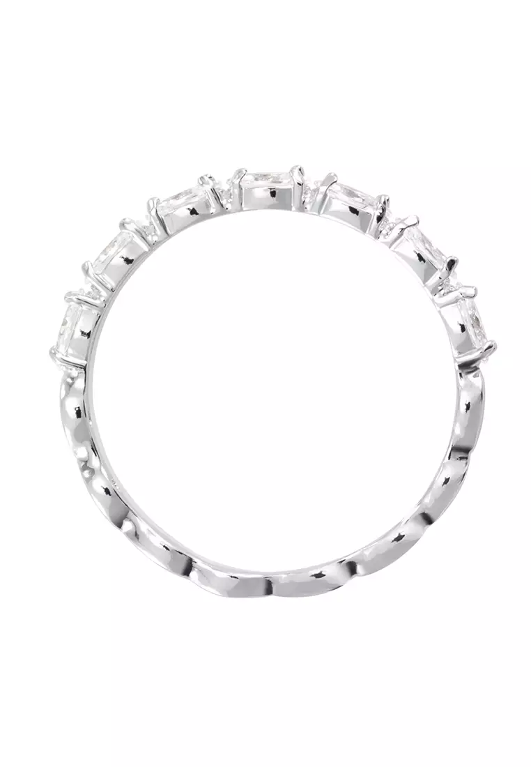Buy Swarovski Vittore Marquise Ring White Rhodium plated 2024