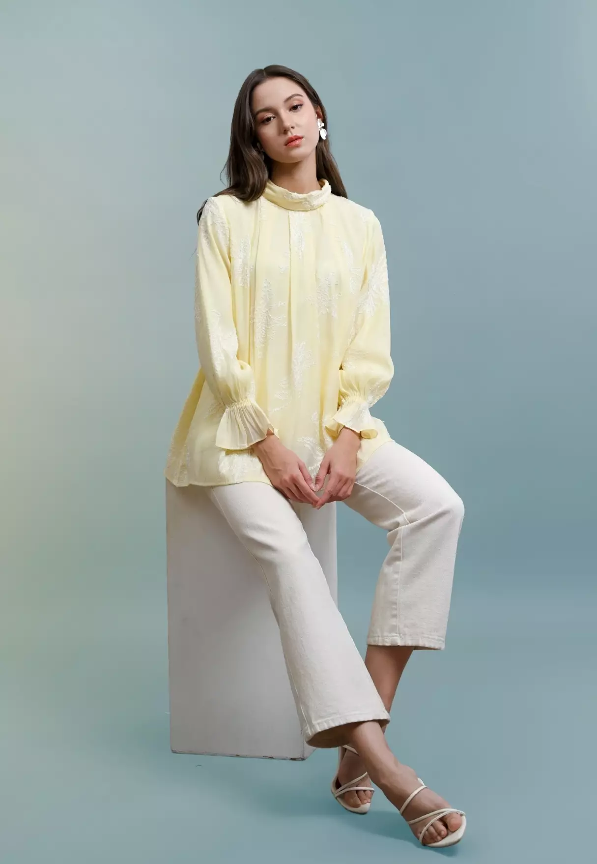 Aurine Blouse - Butter