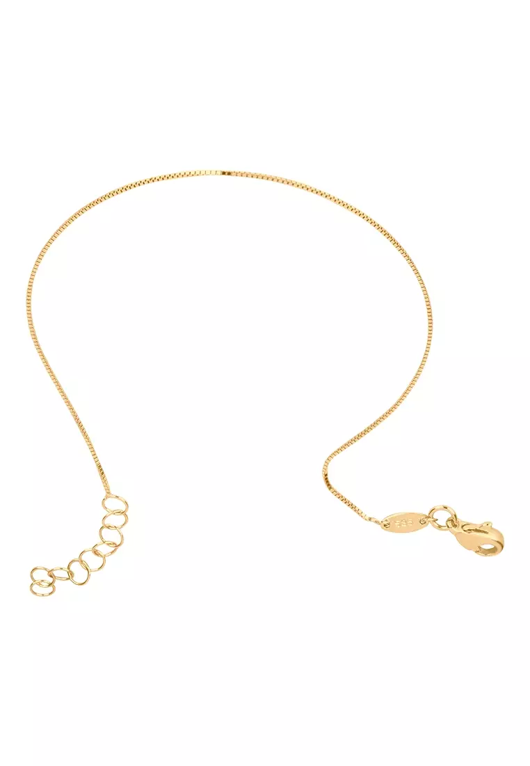 Box Chain Bracelet 14k Gold