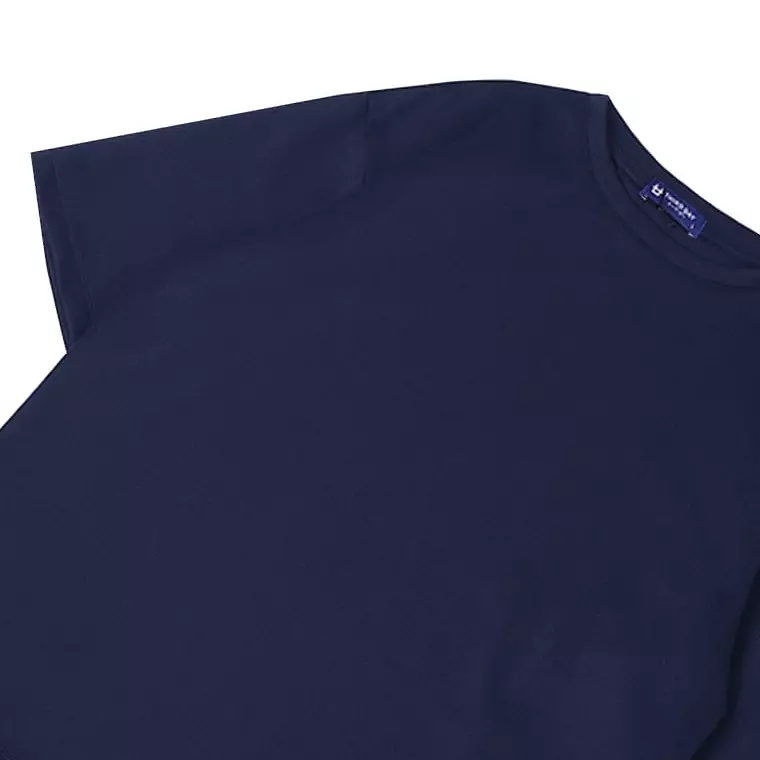 MTX85 kaos oversize gym distro pria bahan tebal scuba "muscle hustler" navy