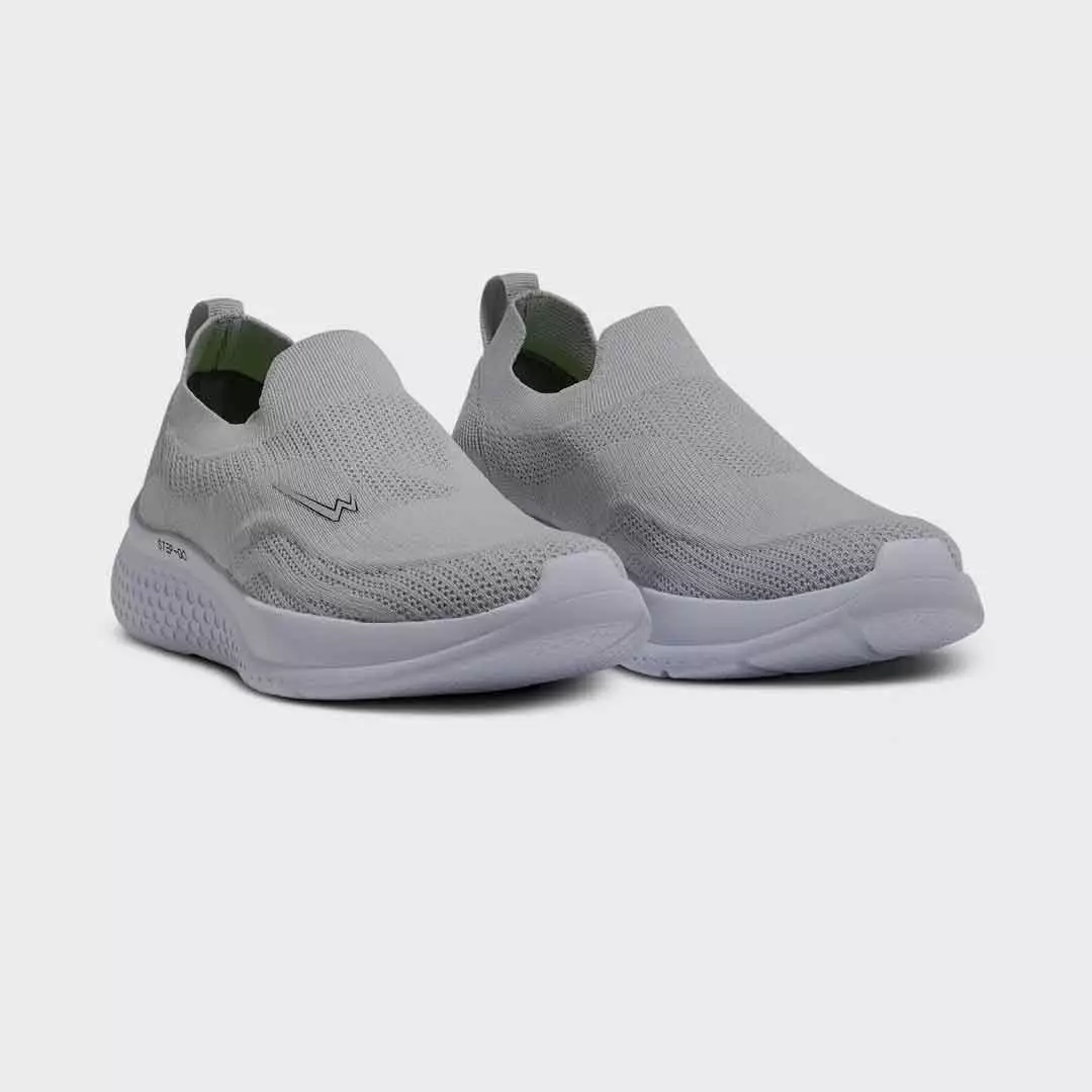 Sepatu Eagle Walker – Lifestyle Walking Warna ABU-ABU/PUTIH