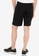 ck Calvin Klein black Cotton Linen Stretch Shorts - Embroidered Logo 06A18AA4F8BB46GS_2