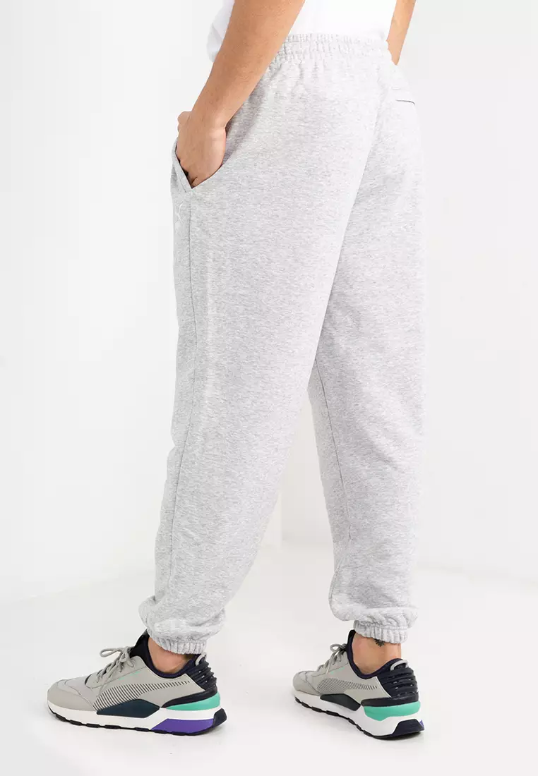 Puma sweatpants sales womens grey