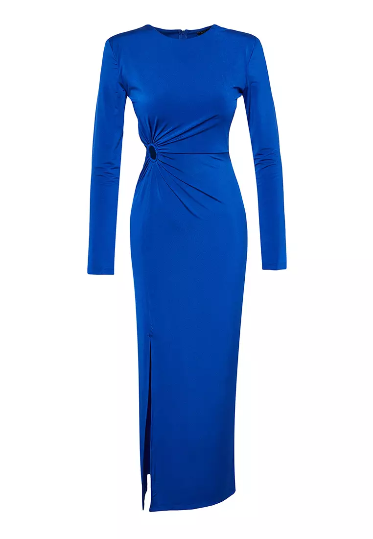 Buy Trendyol Cut Out Slit Maxi Dress 2024 Online | ZALORA Philippines
