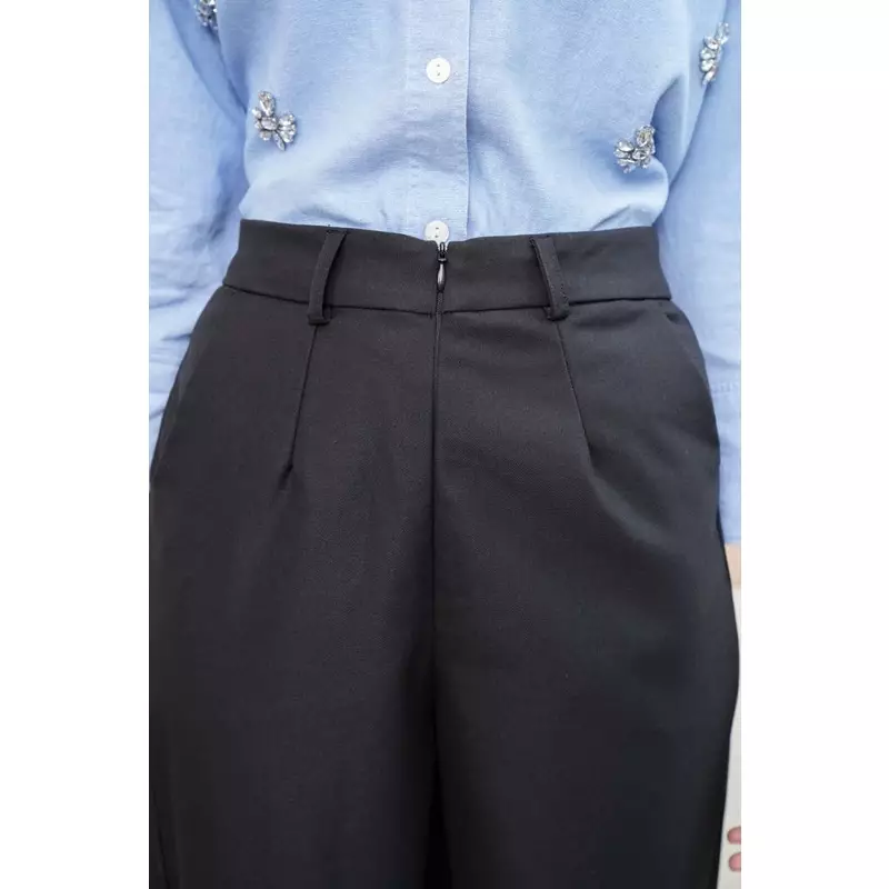 Klamby - Ivy Ankle Pants Wire Black