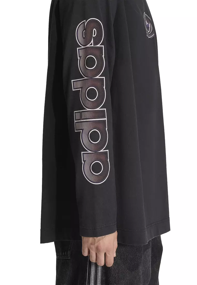 Buy ADIDAS 90s Alternative Sport Archive Graphic Long Sleeve Tee