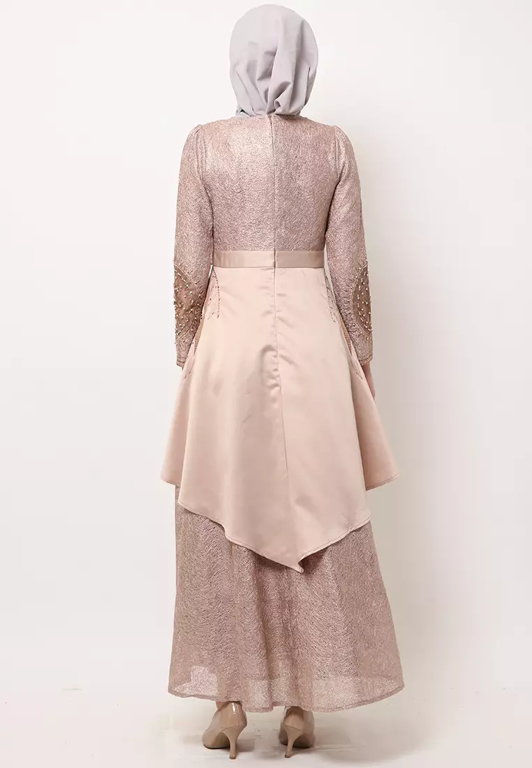 Bibiq Gamis Brokat Jaring