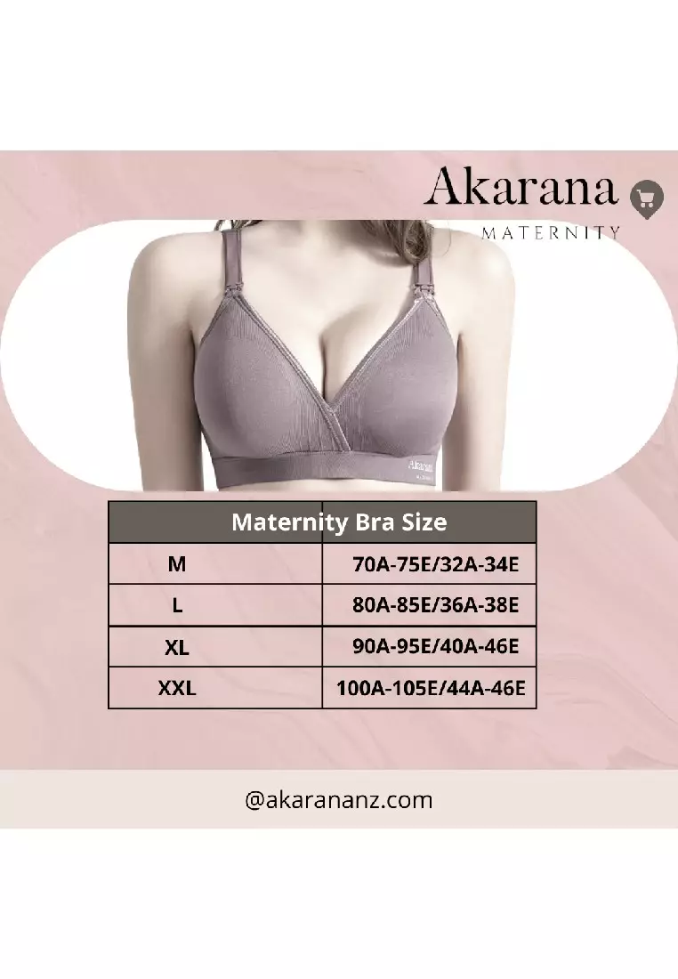 AKARANA BABY Akarana Maternity Seamless Deep V Maternity & Nursing Bra -  Nude 2024, Buy AKARANA BABY Online